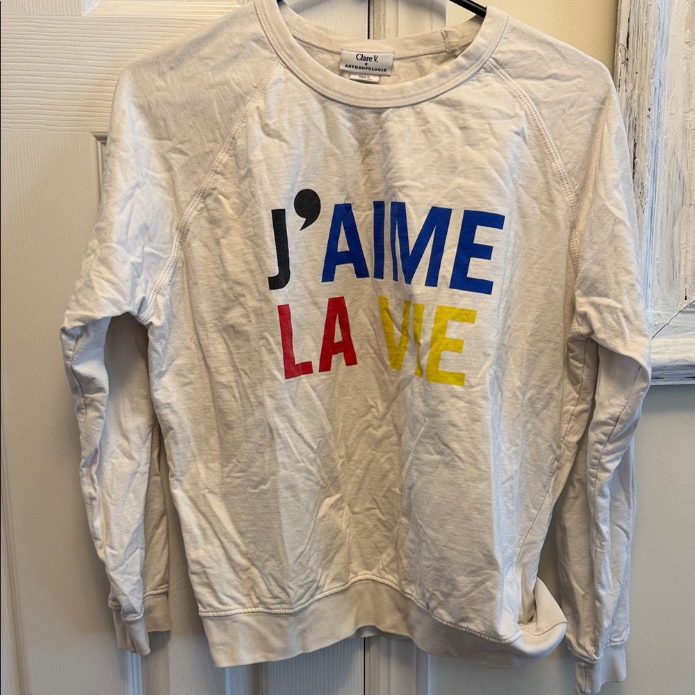 Clare V. x Anthropology long sleeve tee